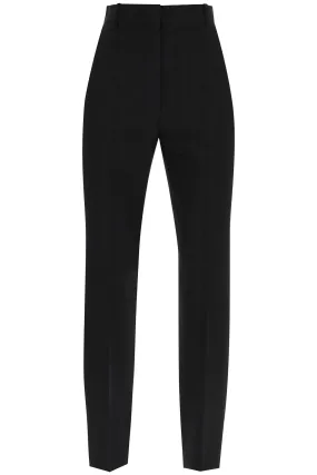 Alexander mcqueen high-waisted cigarette trousers