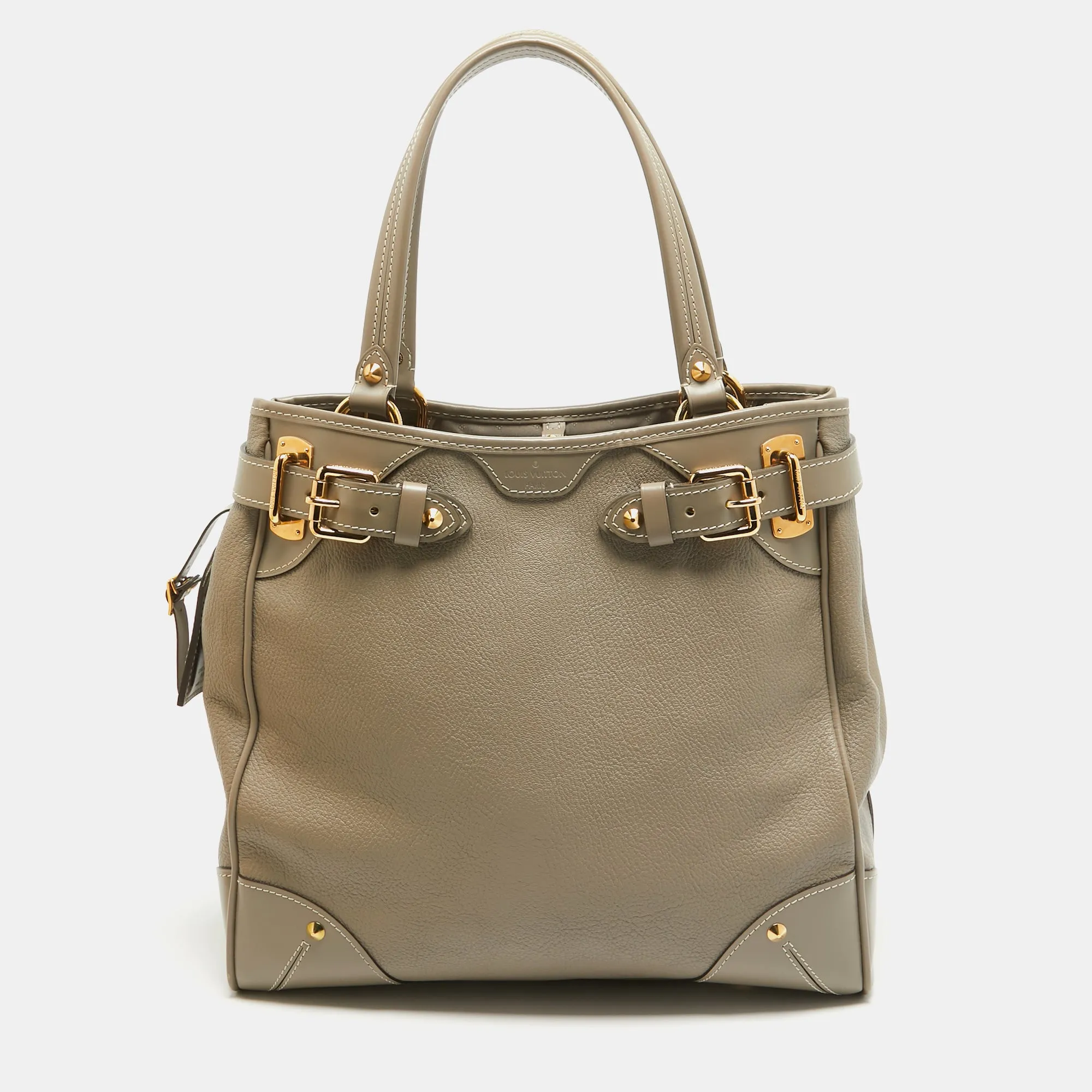 Beige Suhali Leather Le Majestueux Bag