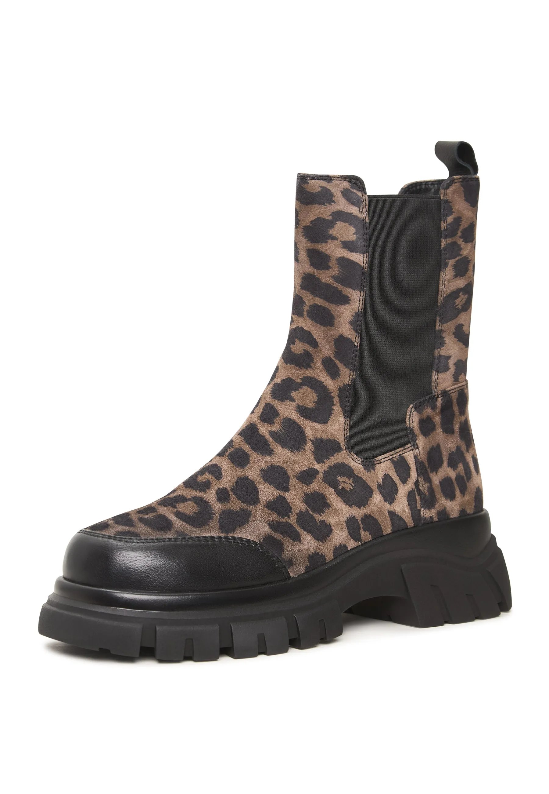 Bold Ankle Boots Göll - Leopard