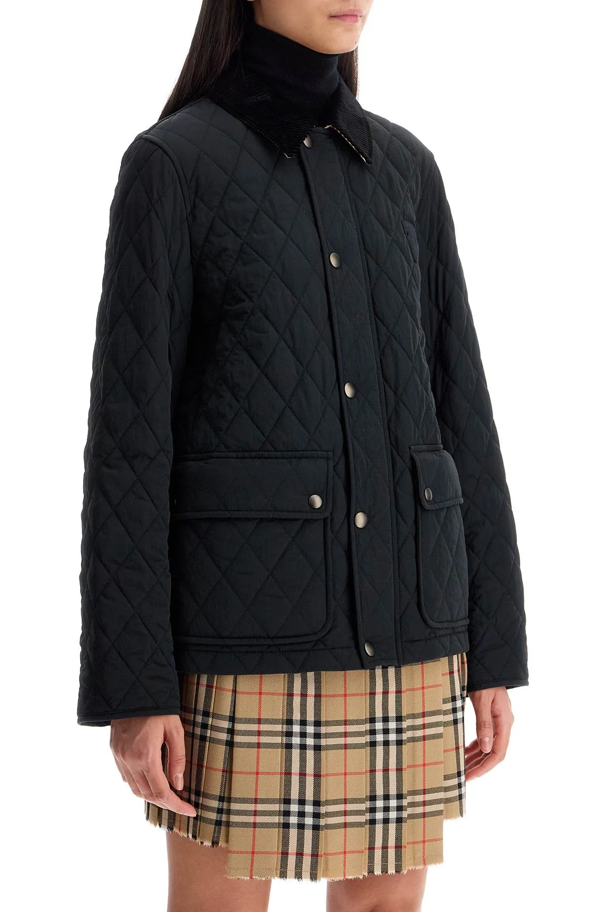 Burberry B Shield Quilted Jacket