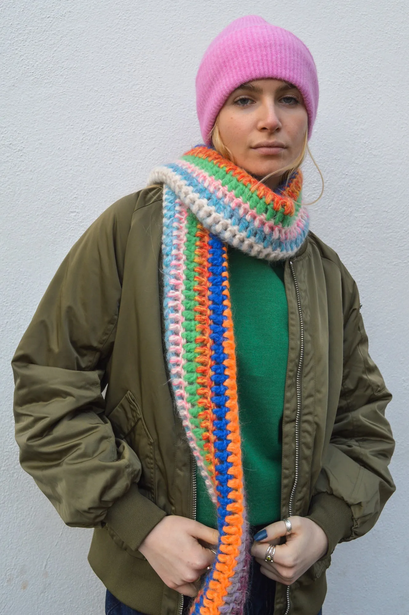 Dawn x Dare Multi Stripe Scarf