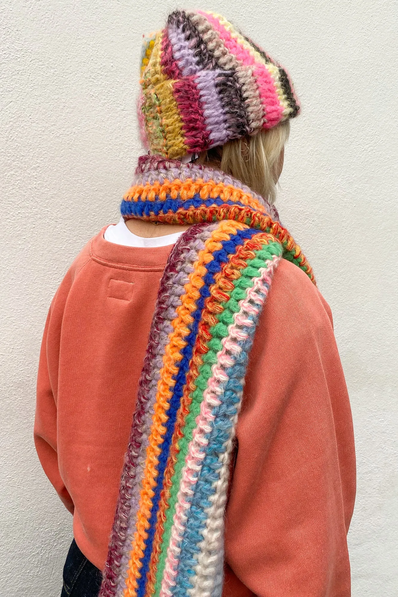 Dawn x Dare Multi Stripe Scarf