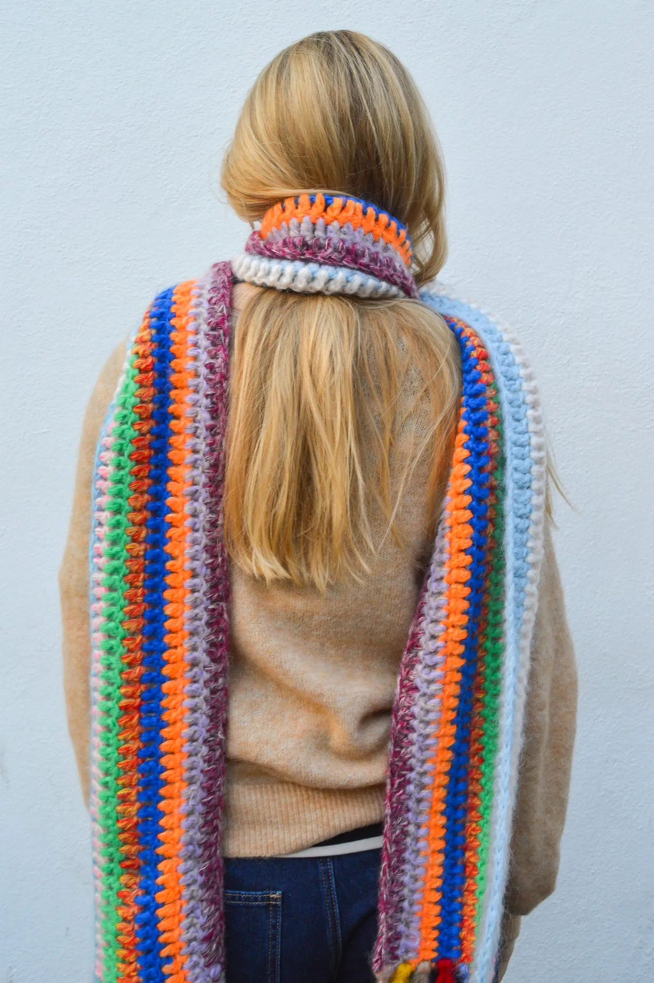 Dawn x Dare Multi Stripe Scarf