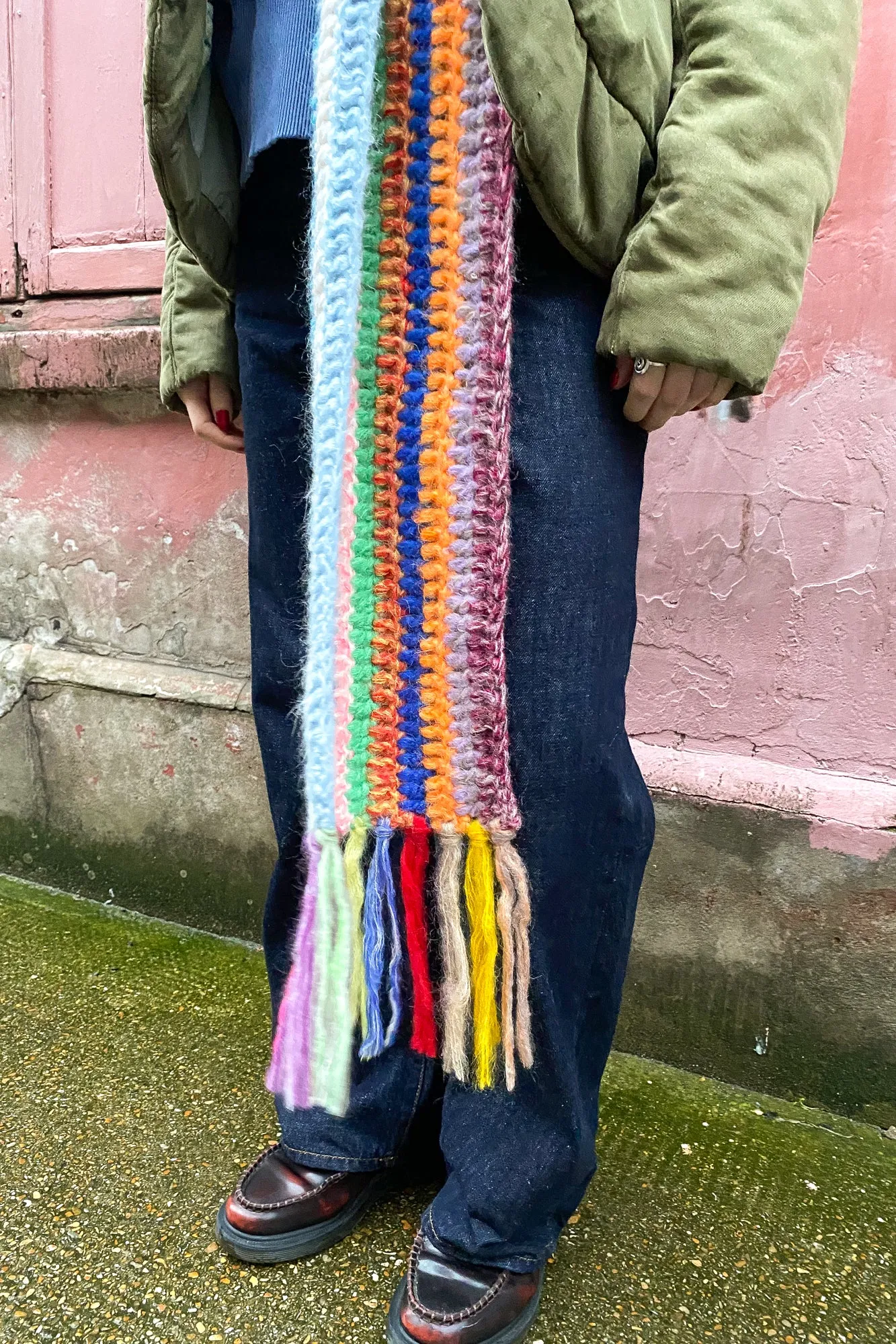 Dawn x Dare Multi Stripe Scarf