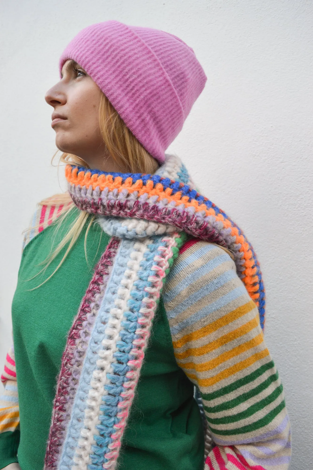 Dawn x Dare Multi Stripe Scarf