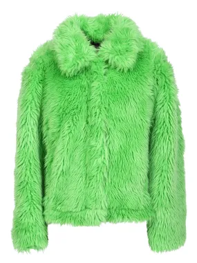 Faux fur jacket