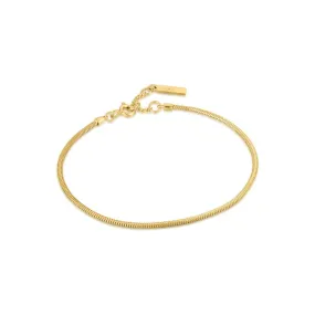 Gold Snake Chain Bracelet