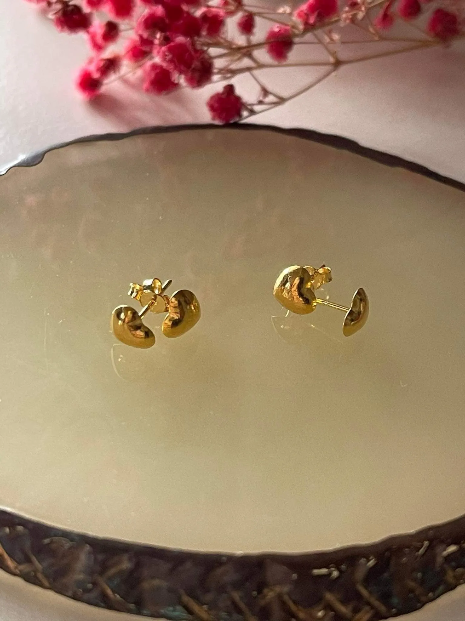 #GOLD2024 | 18K Classic Heart Stud Earrings