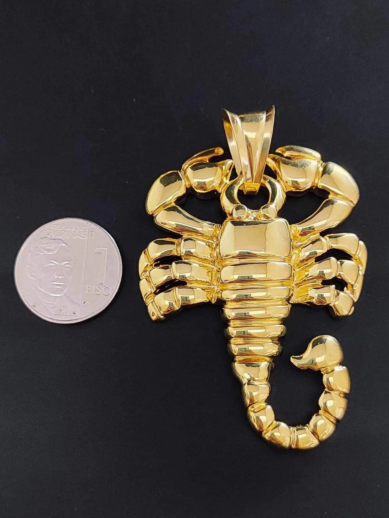 #GOLD2024 | Large Scorpio Fine Gold Pendant 18kt