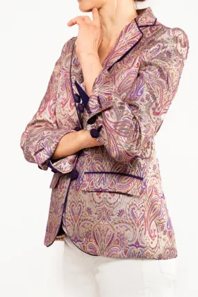 Jacquard Blazer - Sunset