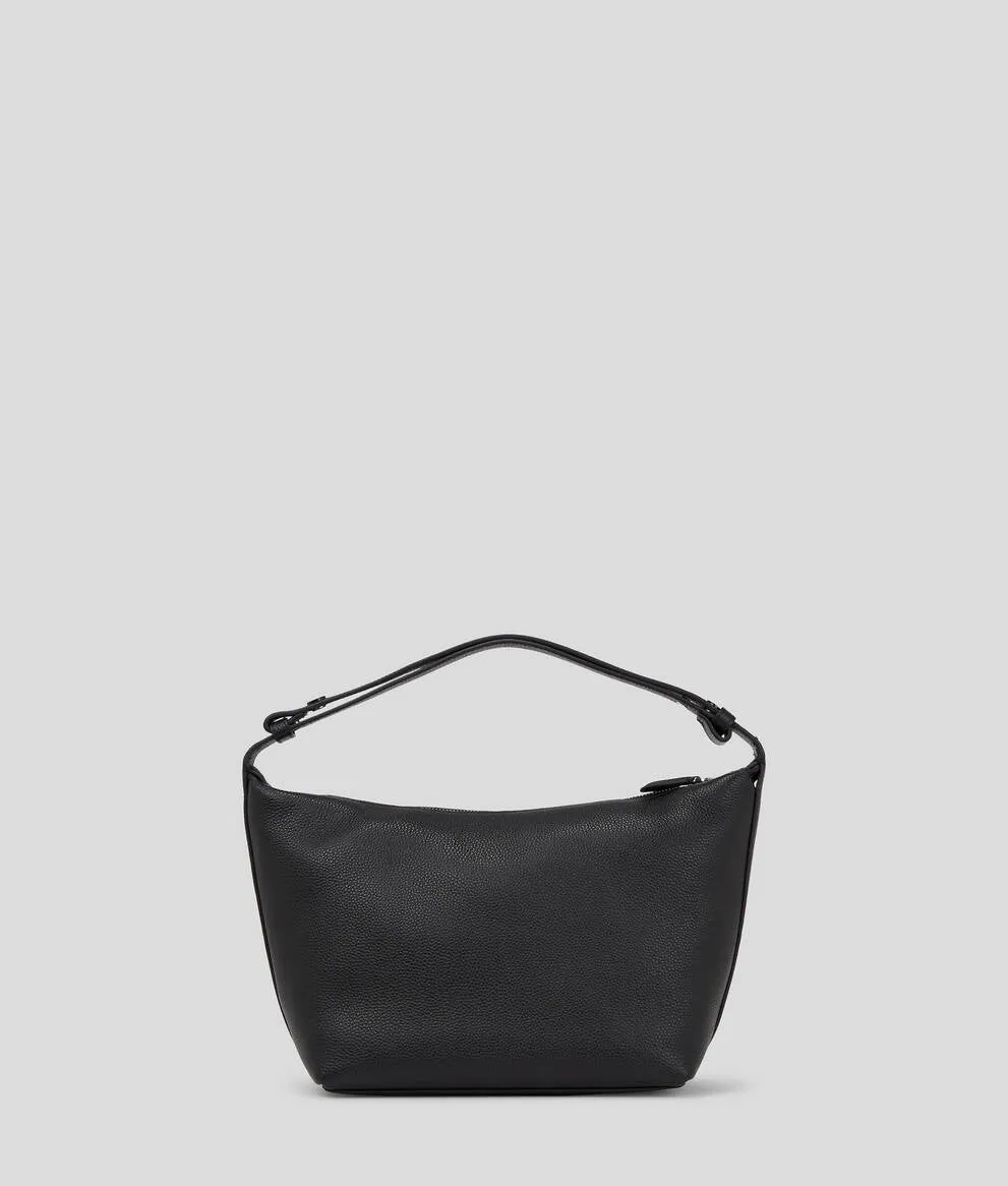 K/IKONIK GRAINY LEATHER SMALL SHOULDER BAG