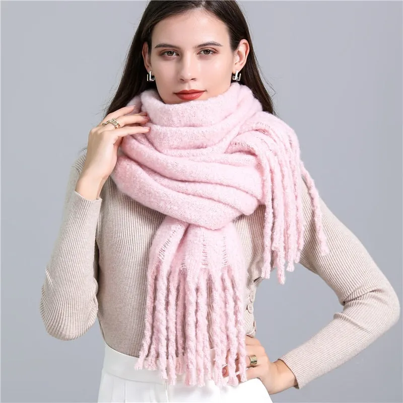 Knitted Cashmere Scarf