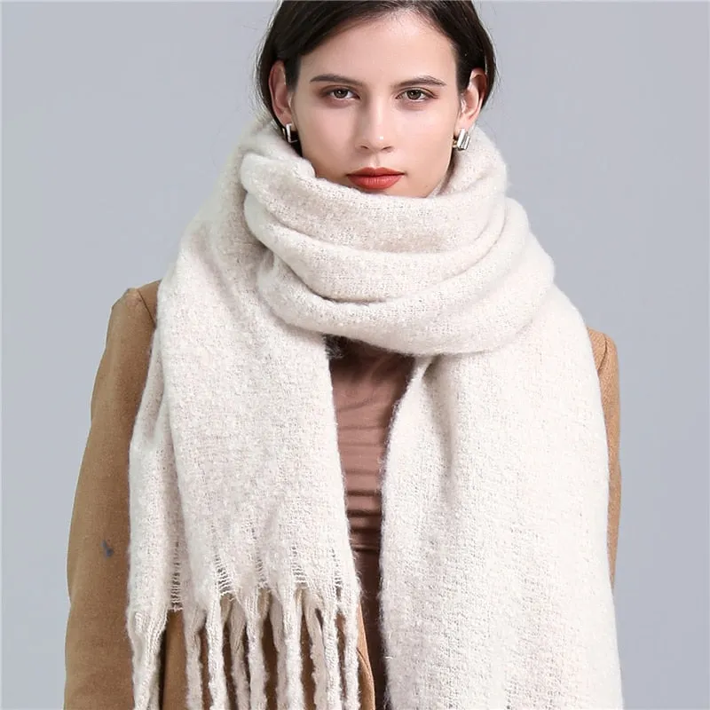 Knitted Cashmere Scarf