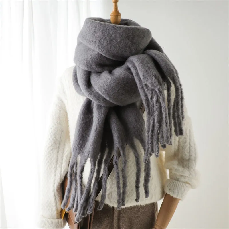 Knitted Cashmere Scarf