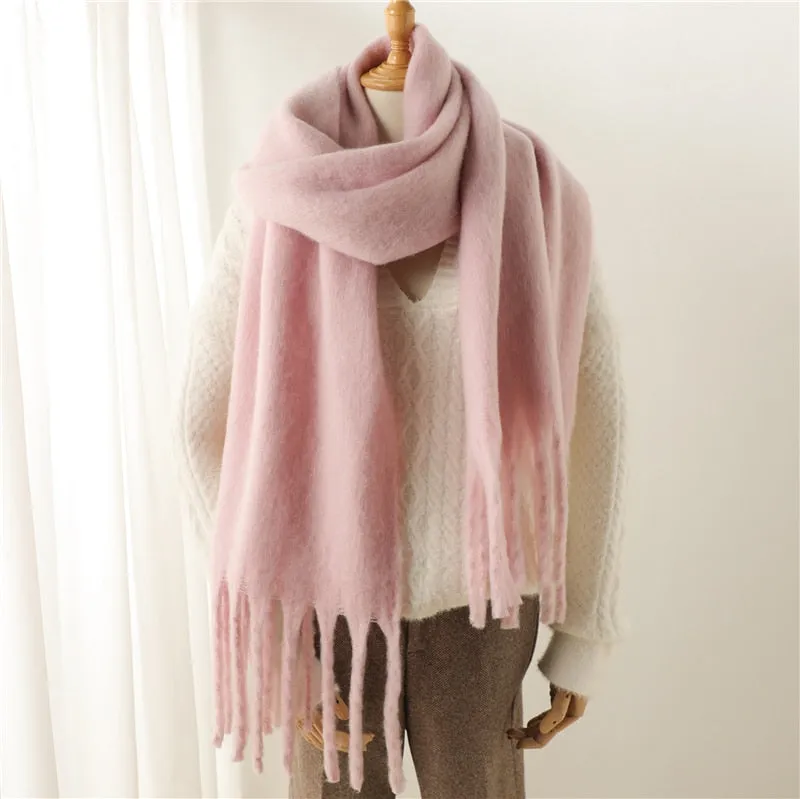 Knitted Cashmere Scarf