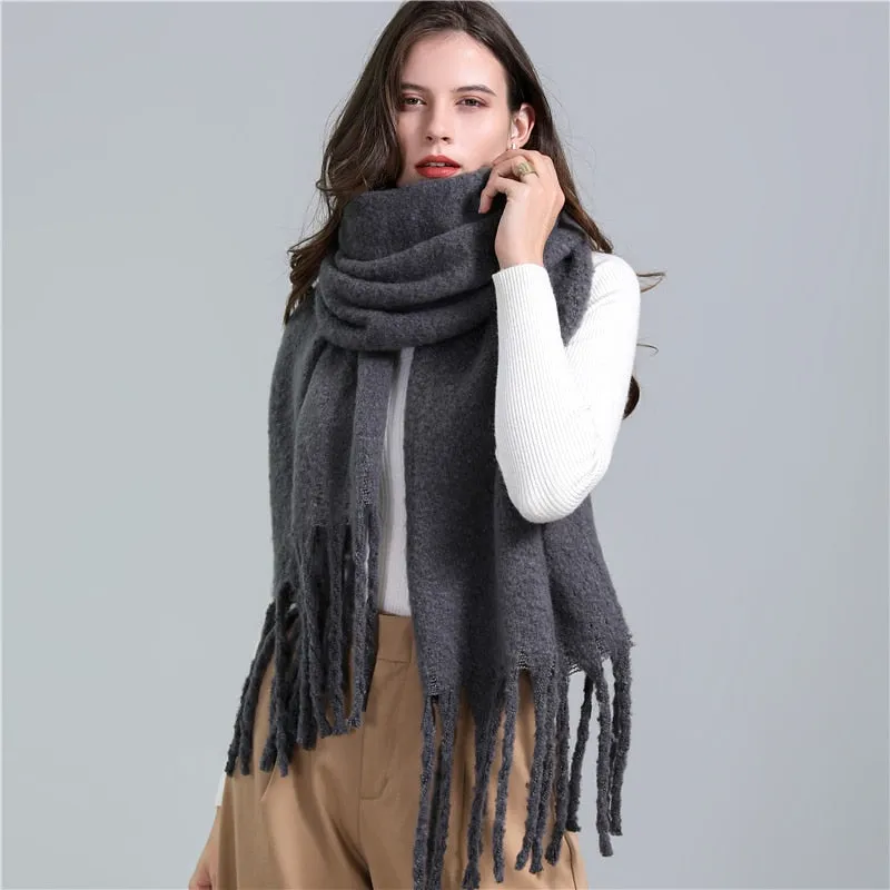 Knitted Cashmere Scarf