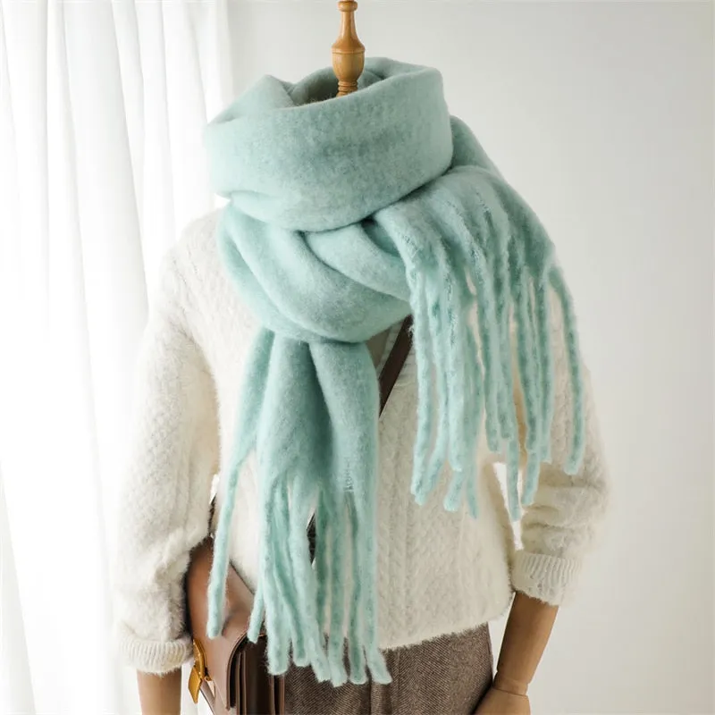 Knitted Cashmere Scarf