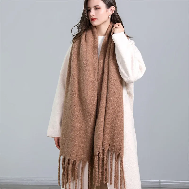 Knitted Cashmere Scarf