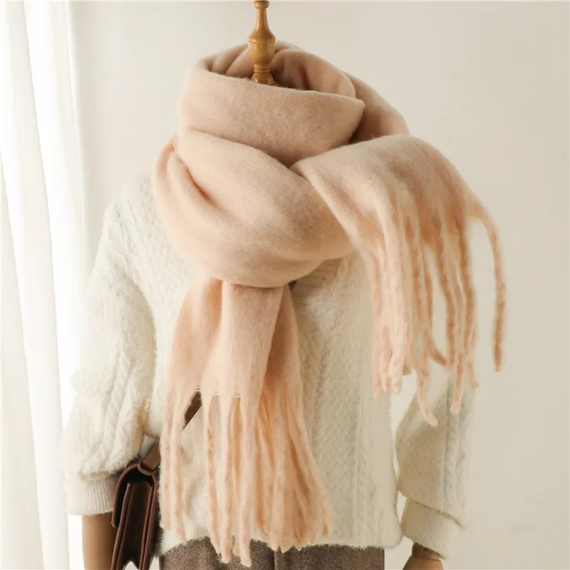 Knitted Cashmere Scarf