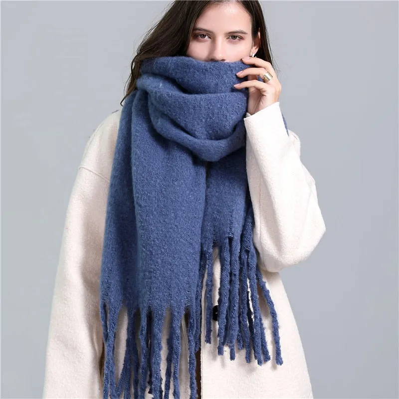 Knitted Cashmere Scarf