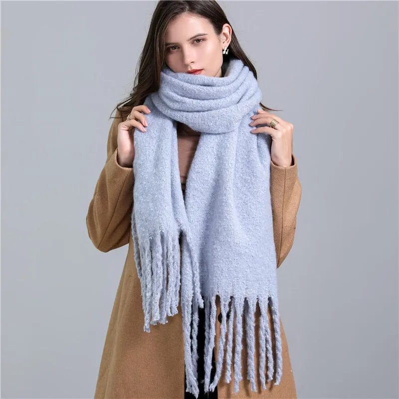 Knitted Cashmere Scarf