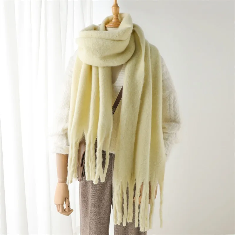 Knitted Cashmere Scarf