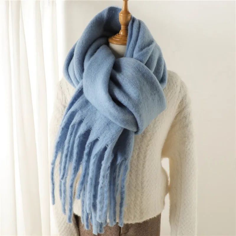 Knitted Cashmere Scarf