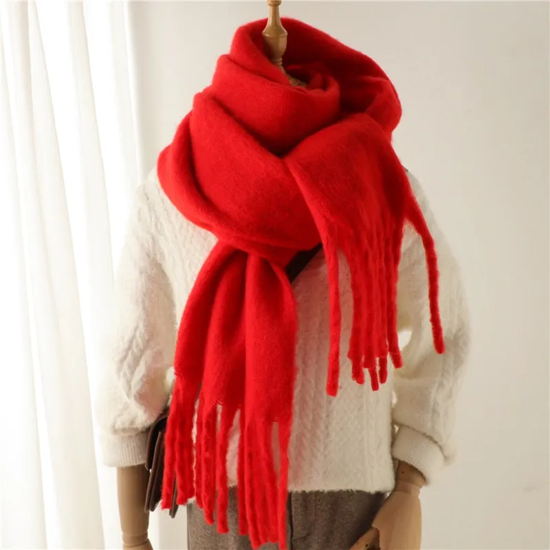 Knitted Cashmere Scarf