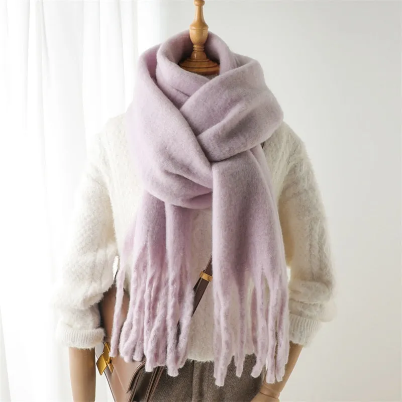 Knitted Cashmere Scarf