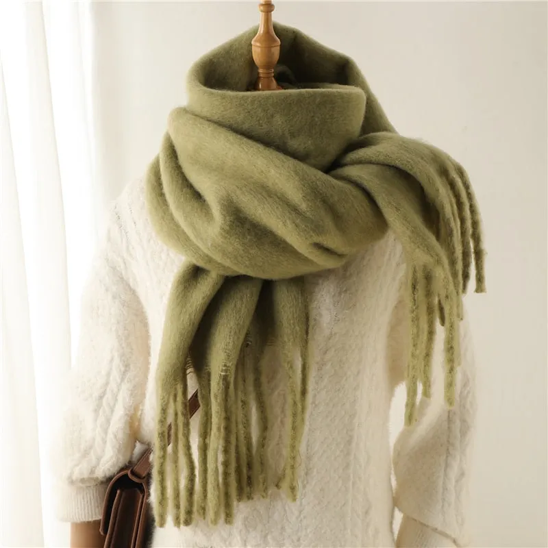 Knitted Cashmere Scarf