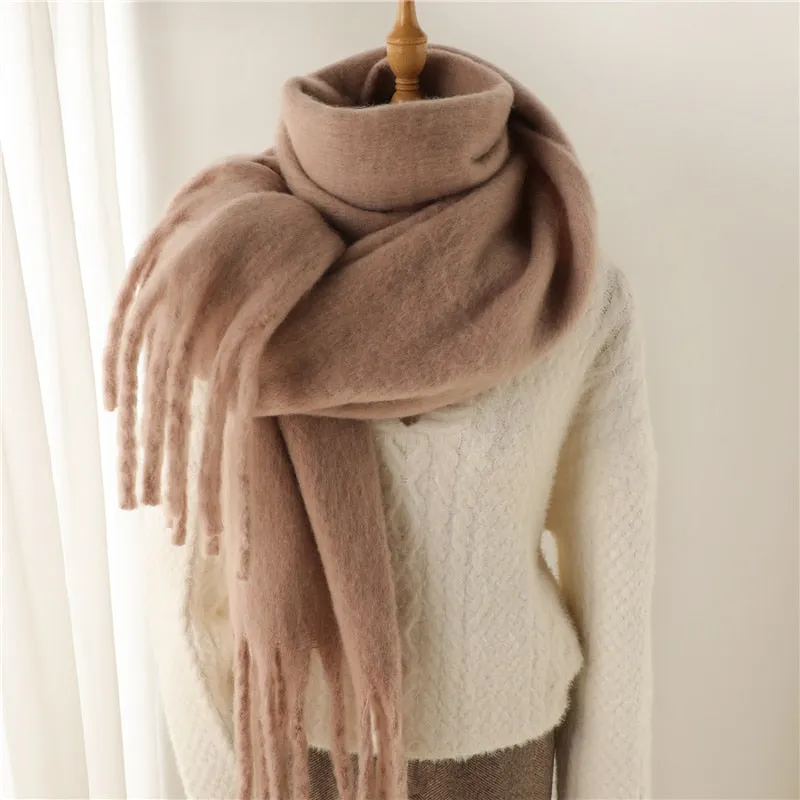 Knitted Cashmere Scarf