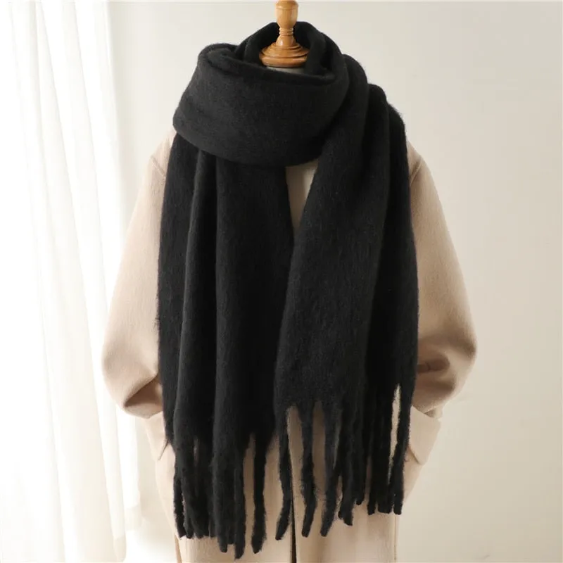 Knitted Cashmere Scarf