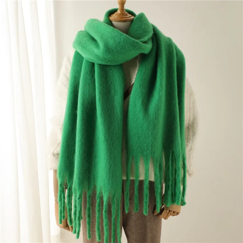 Knitted Cashmere Scarf