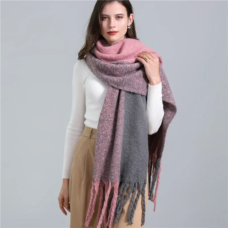 Knitted Cashmere Scarf