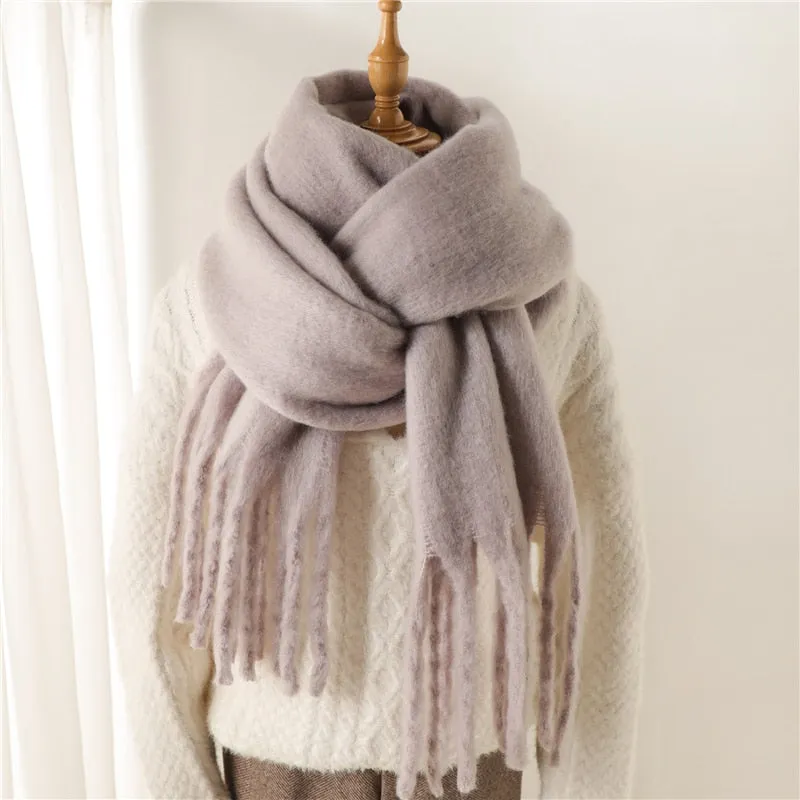 Knitted Cashmere Scarf