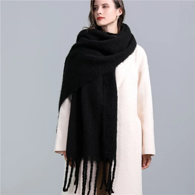 Knitted Cashmere Scarf