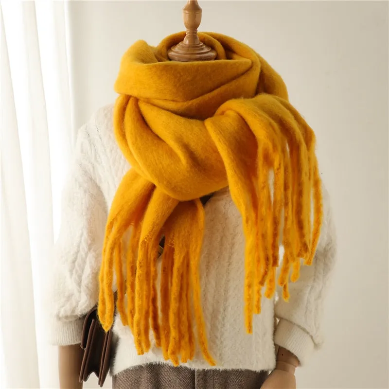 Knitted Cashmere Scarf