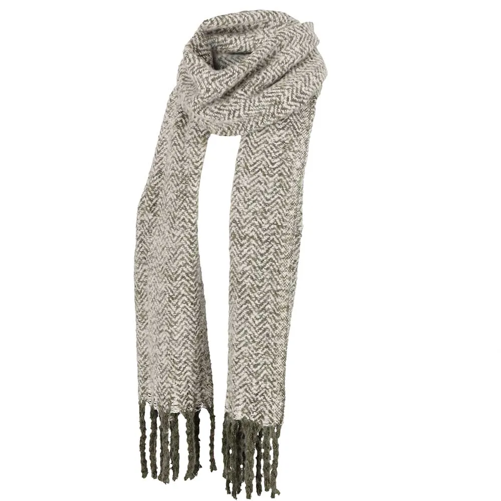 Knitted Scarf Demi Khaki