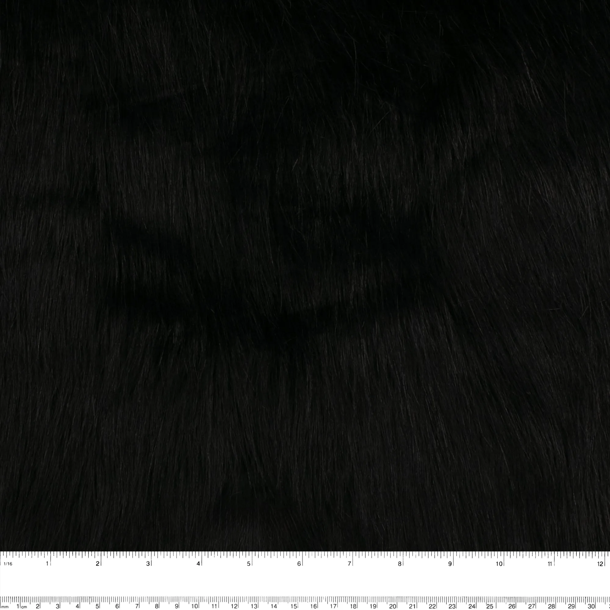 Luxury Fur - long hair - Black