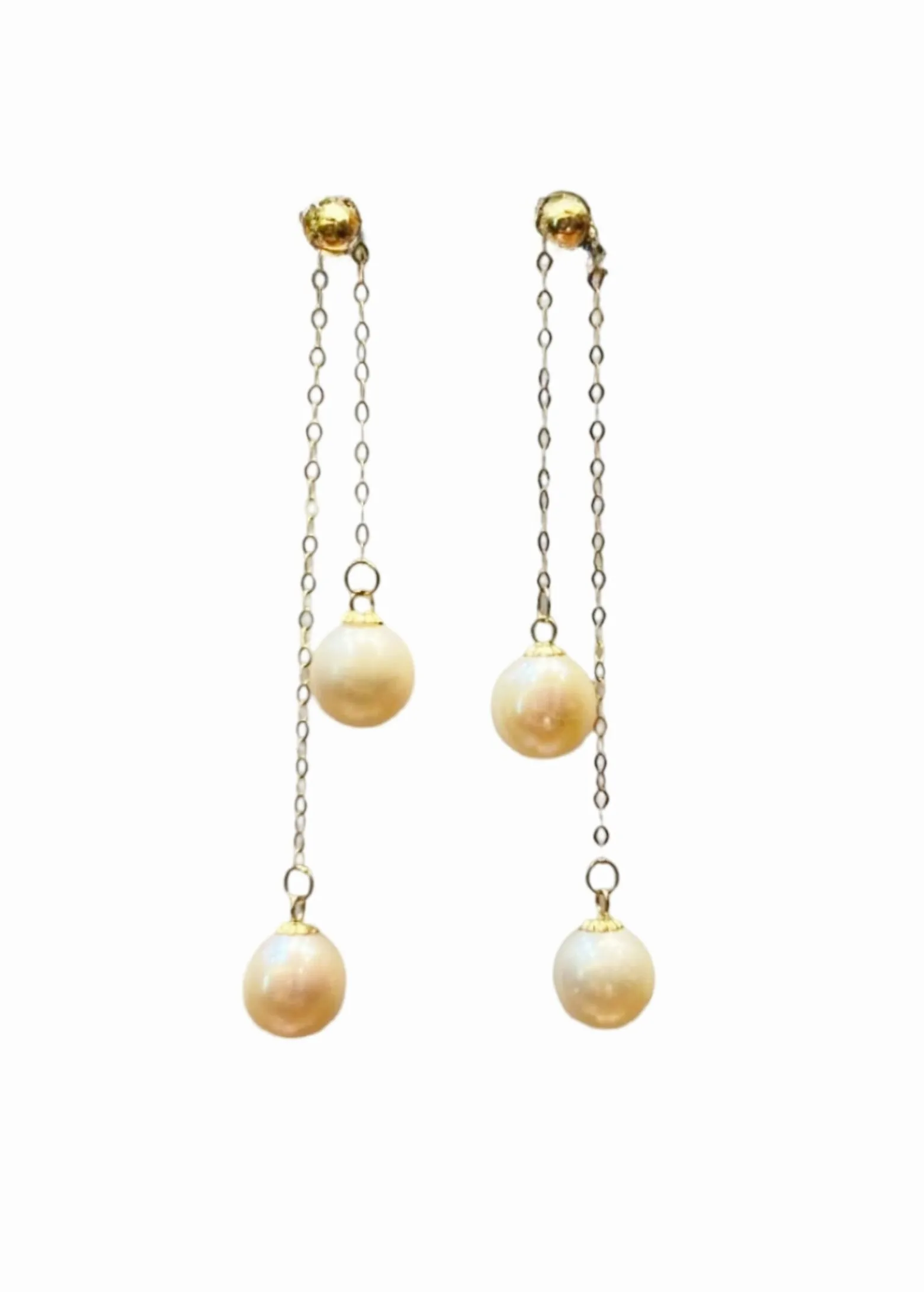 #LVNAPP | Akoya HOPE Pearl Drop Earrings 18kt