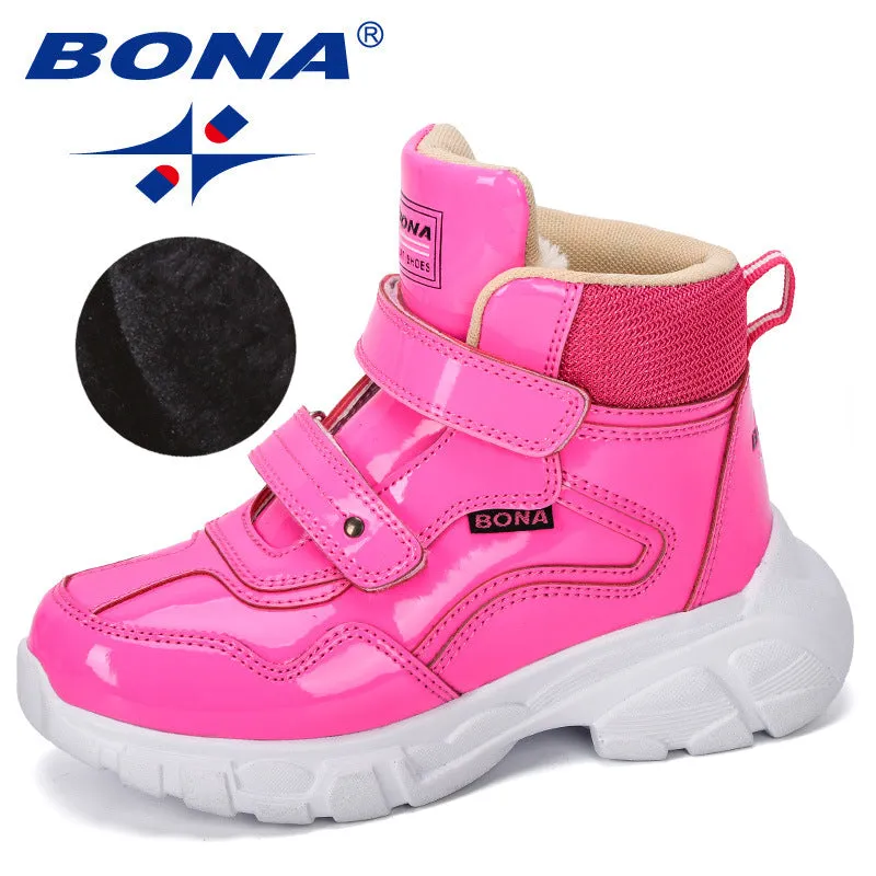 New DEsigner Platform Shoes Children Ankle Boots