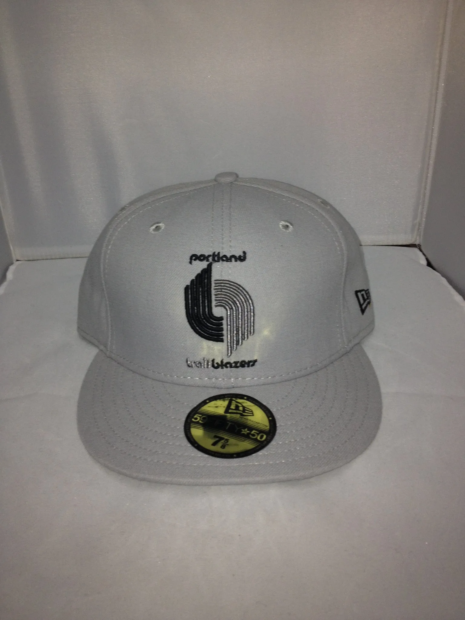 Portland Trail Blazers New Era Fitted GREY/BLACK 59