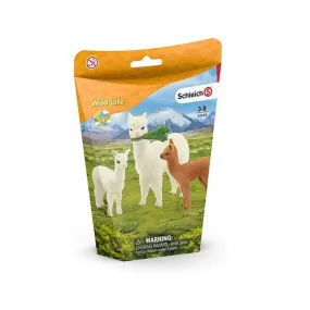 Schleich - 42544 | Wild Life: Alpaca Set