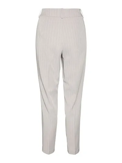 Wendy Grey Dove High Waisted Trousers