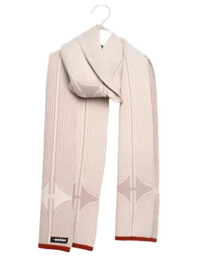 WOLVIS Anni midi scarf nude